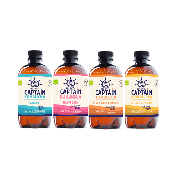 THE GUTSY CAPTAIN KOMBUCHA 400ML